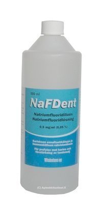 NaFDent natriumfluoridiliuos 500 ml