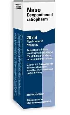 Naso Dexpanthenol ratiopharm 20 ml