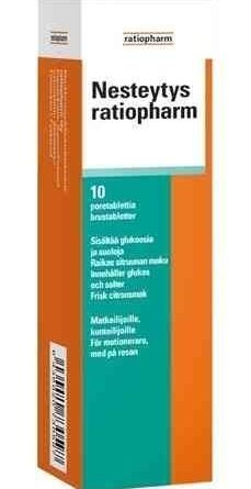 Nesteytys ratiopharm 10 poretablettia