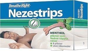 Nezestrips Menthol 8 kpl