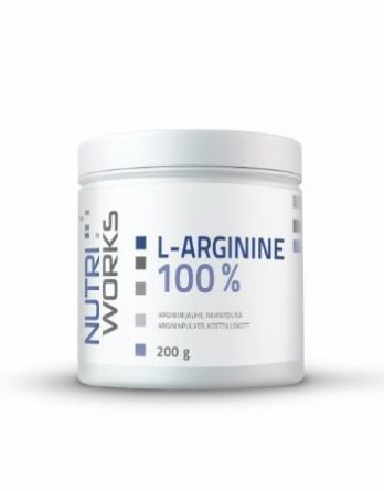 Nutri Works L-Arginine arginiinijauhe 200g