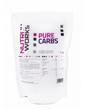 Nutri Works Pure Carbs hiilihydraattilisä 1kg
