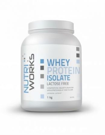 Nutri Works Whey Protein Isolate makeuttamaton 1kg