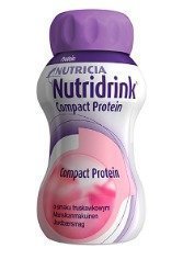 Nutridrink Compact Protein 4 x 125 ml MANSIKKA