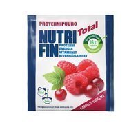 Nutrifin Total karpalo-vadelma proteiinipuurojauhe 67 g