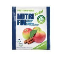Nutrifin Total omena-kaneli proteiinipuurojauhe 68 g