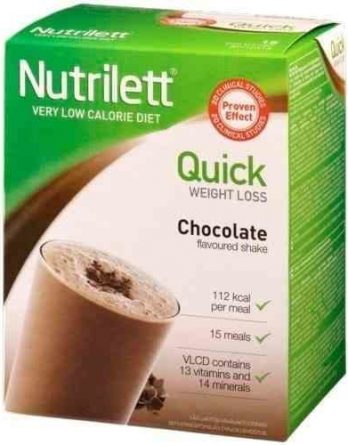 Nutrilett VLCD Quick Weight Loss Suklaapirtelö 15 annosta