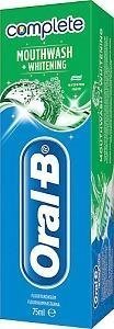 Oral-B Complete Mouthwash & Whitening Hammastahna 75 ml