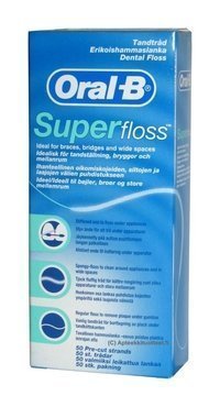 Oral-B Superfloss hammaslanka 50 kpl