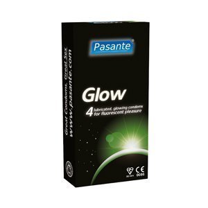 Pasante Glow kondomi 4 kpl