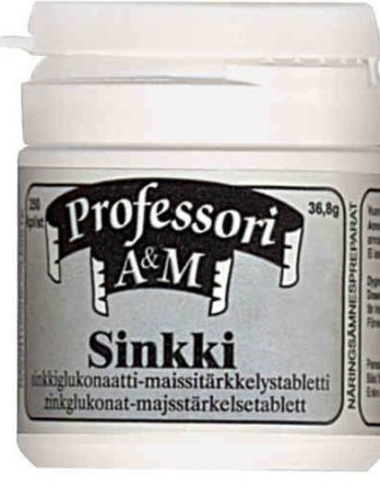 Professorin Sinkki 250 tablettia