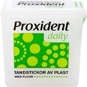 Proxident Muovihammastikku Fluorilla 100 kpl