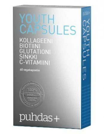 Puhdas+ Youth capsules vegekaps 60 kpl