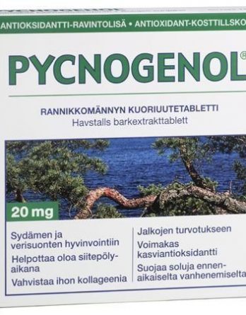 Pycnogenol rannikkomännyn kuoriuutetabletit