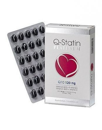 Q Statin Q10 ubikinonivalmiste 120 mg platinum