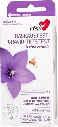 RFSU Varhainen raskaustesti 1 testikynä