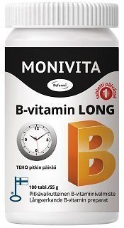Reformi Monivita B-vitamin Long 100 tabl.