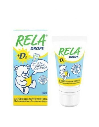 Reladrops + D3 tipat 10 ml