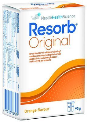 Resorb Original Apelsin Brustabletter 20 kpl