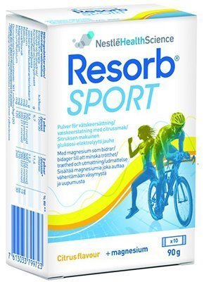 Resorb Sport Citron Dospåsar 10 kpl