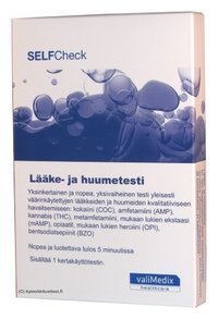 SELFCheck Lääke- ja huumetesti