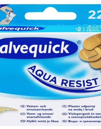 Salvequick Aqua Resist Muovilaastari 22 Kpl