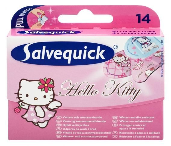 Salvequick Hello Kitty Laastari 14 Kpl