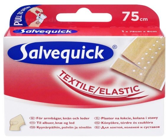 Salvequick Leikattava Kangaslaastari 75 Cm