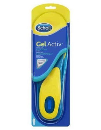 Scholl GelActiv Everyday pohjalliset miehille