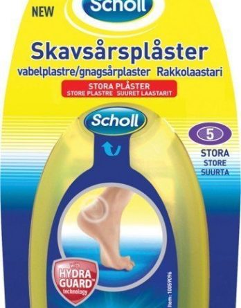 Scholl Hiertymälaastari Large 5 kpl