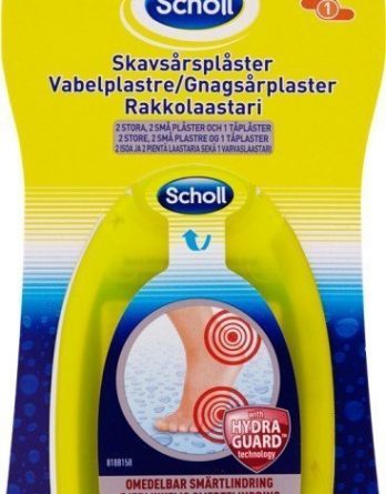 Scholl Hiertymälaastari Mix 5 kpl