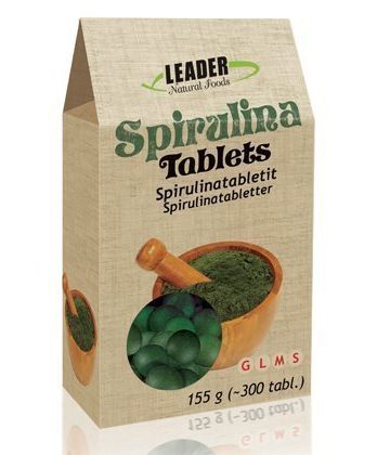 Spirulina Tabletit 300 kpl Leader