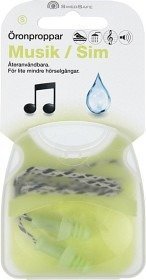 Swedsafe Musiikki / Uinti Korvatulpat Small 1 Pari
