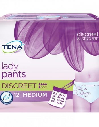 Tena Lady Pants Discreet Medium 12 kpl
