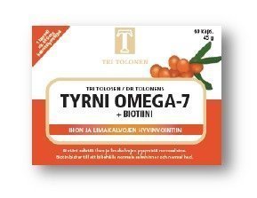 Tri Tolosen Tyrni Omega-7 + Biotiini 60 kaps