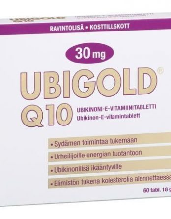 Ubigold Q 10 30 mg 60 tabl