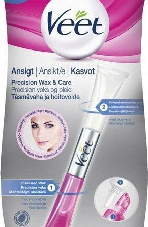 Veet Precision Wax & Care Kasvot 20 kpl