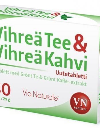 Via Naturale Vihreä Tee & Vihreä Kahvi