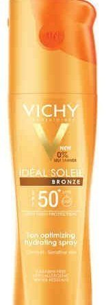 Vichy Idéal Soleil Tan optimizing hydrating spray SPF 50+ 200 ml