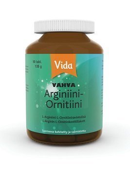 Vida Vahva Arginiini ja Ornitiini 90 tabl.