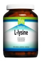 Vida Vahva L-Lysiini 1000 mg 100 tabl.