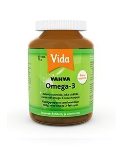 Vida Vahva Omega-3 80 kaps.