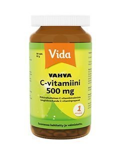 Vida Vahva Pitkävaikutteinen C-vitamiini 500 mg 90 tab