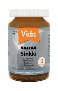 Vida Vahva Sinkki 120 tablettia