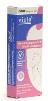 Viola Varhainen raskaustesti