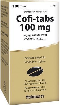 Vitabalans Cofi-tabs 100 mg 100 tablettia