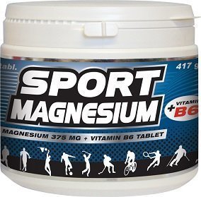 Vitabalans Sport Magnesium 375+B6 400 tablettia