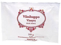 Vitabalans Viinihappo jauhe 100 g