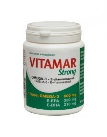 Vitamar Strong Omega-3 E-vitamiinikapseli 80 kaps