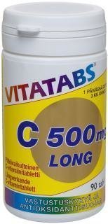 Vitatabs C 500 mg Long 90 tablettia
